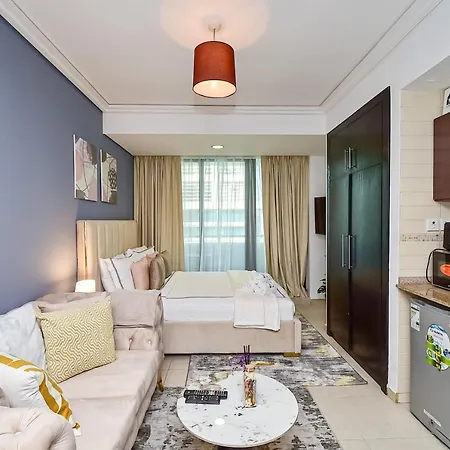 Luxury Escapes - Modern Studio Apt - Metro, Beach & Mall Mins Away Dubaï Extérieur photo