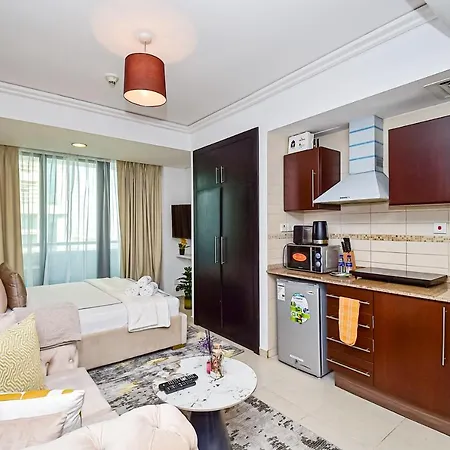 Luxury Escapes - Modern Studio Apt - Metro, Beach & Mall Mins Away Dubaï Extérieur photo