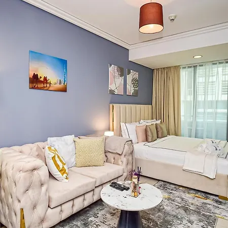 Luxury Escapes - Modern Studio Apt - Metro, Beach & Mall Mins Away Dubaï Extérieur photo